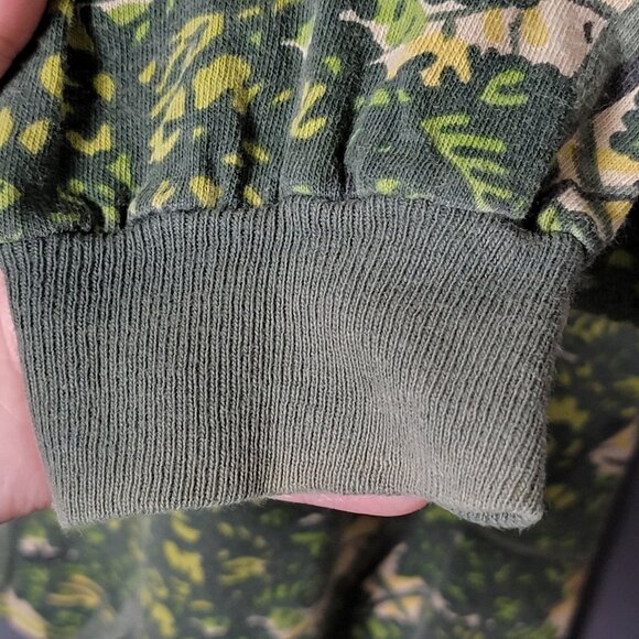 VTG Lot of 2 Bushlan 80s Camo Hunting Outdoor Long & Short Sleeve Shirts Large - Picture 7 of 10